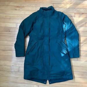The North Face Womens Arctic Parka Forest Green Insulated Jacket Medium M